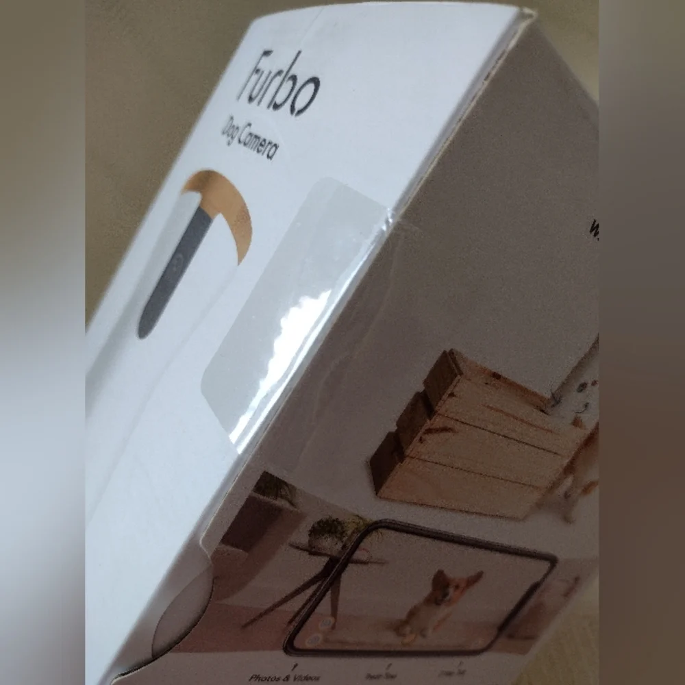 NIB Furbo 3 Dog Camera Brand New Featuring 360° View, Treat Tossing, 2-Way Talk